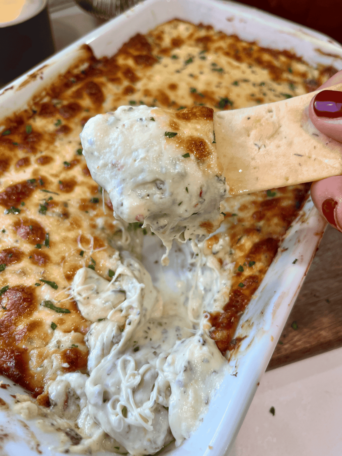 Roasted Garlic Bread Dip