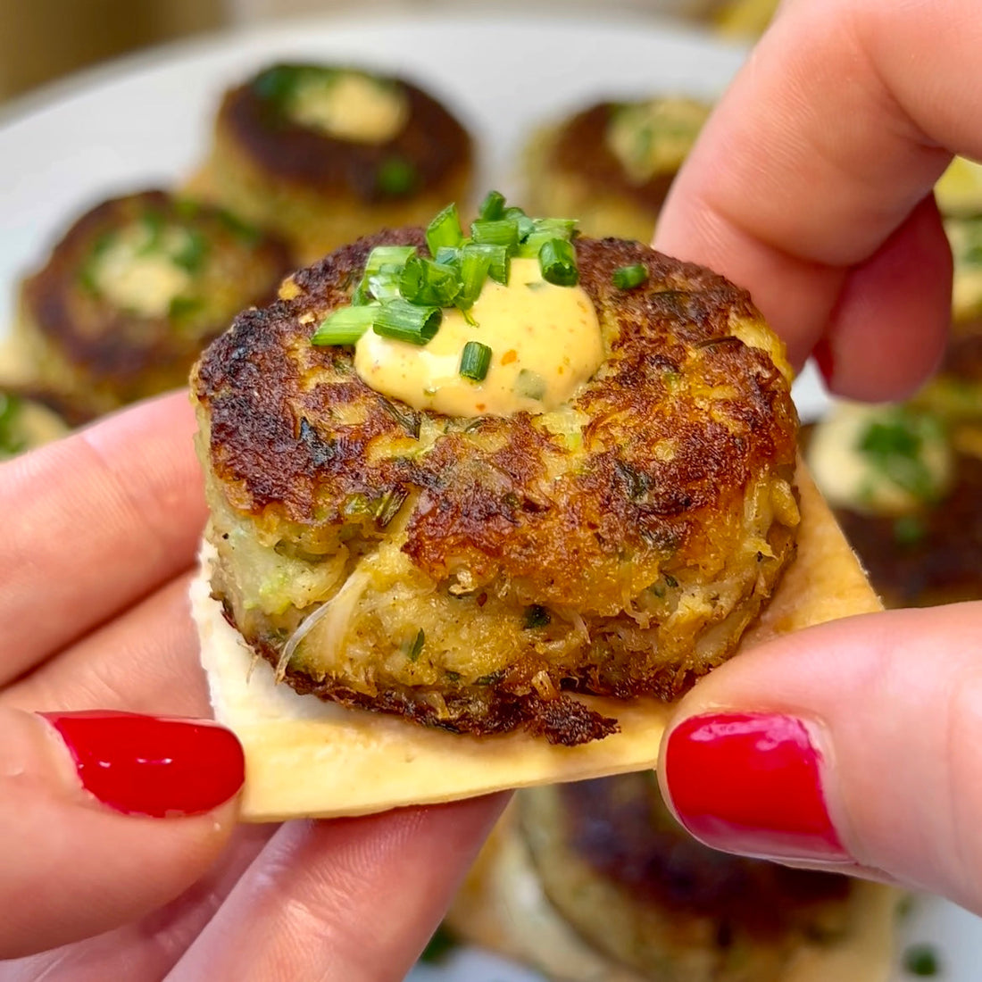 Mini Crab Cake Sliders