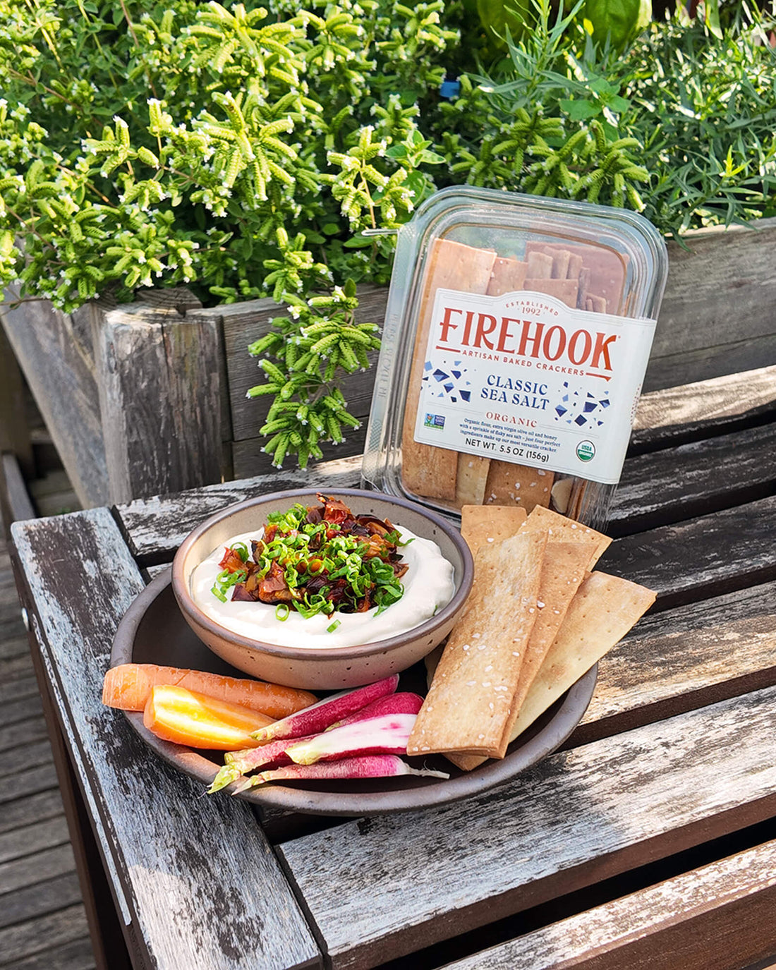 Whipped Tofu Dip with Summer Peppers