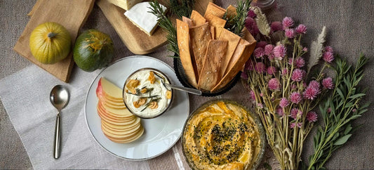 Butternut Squash Marbled Hummus