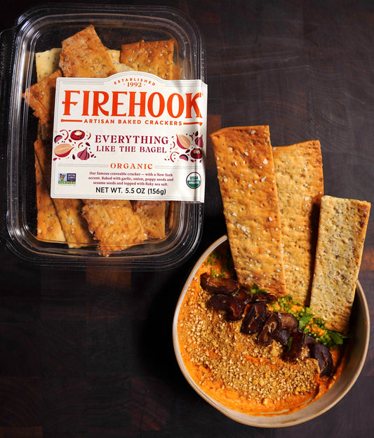 Roasted Carrot Dip with Dukkah