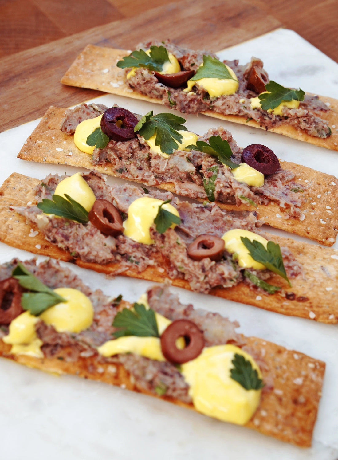 Artichoke Tapenade with Lemon Aioli