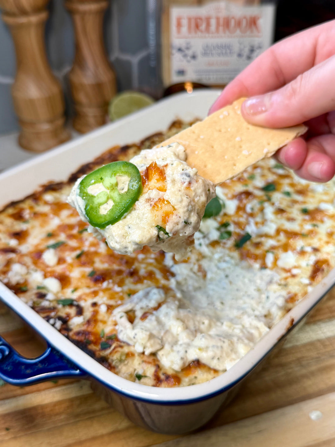 Enchiladas Suizas-Inspired Dip