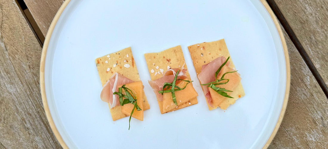 Prosciutto and Melon with Truffle
