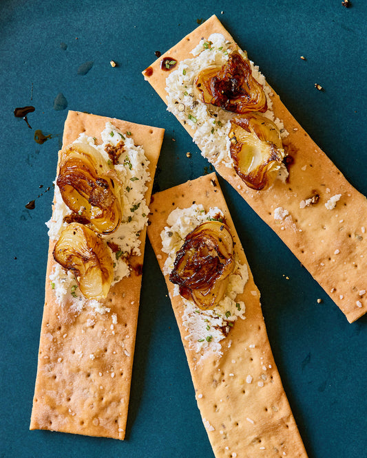 Caramelized Onion, Balsamic & Herbed Goat Cheese