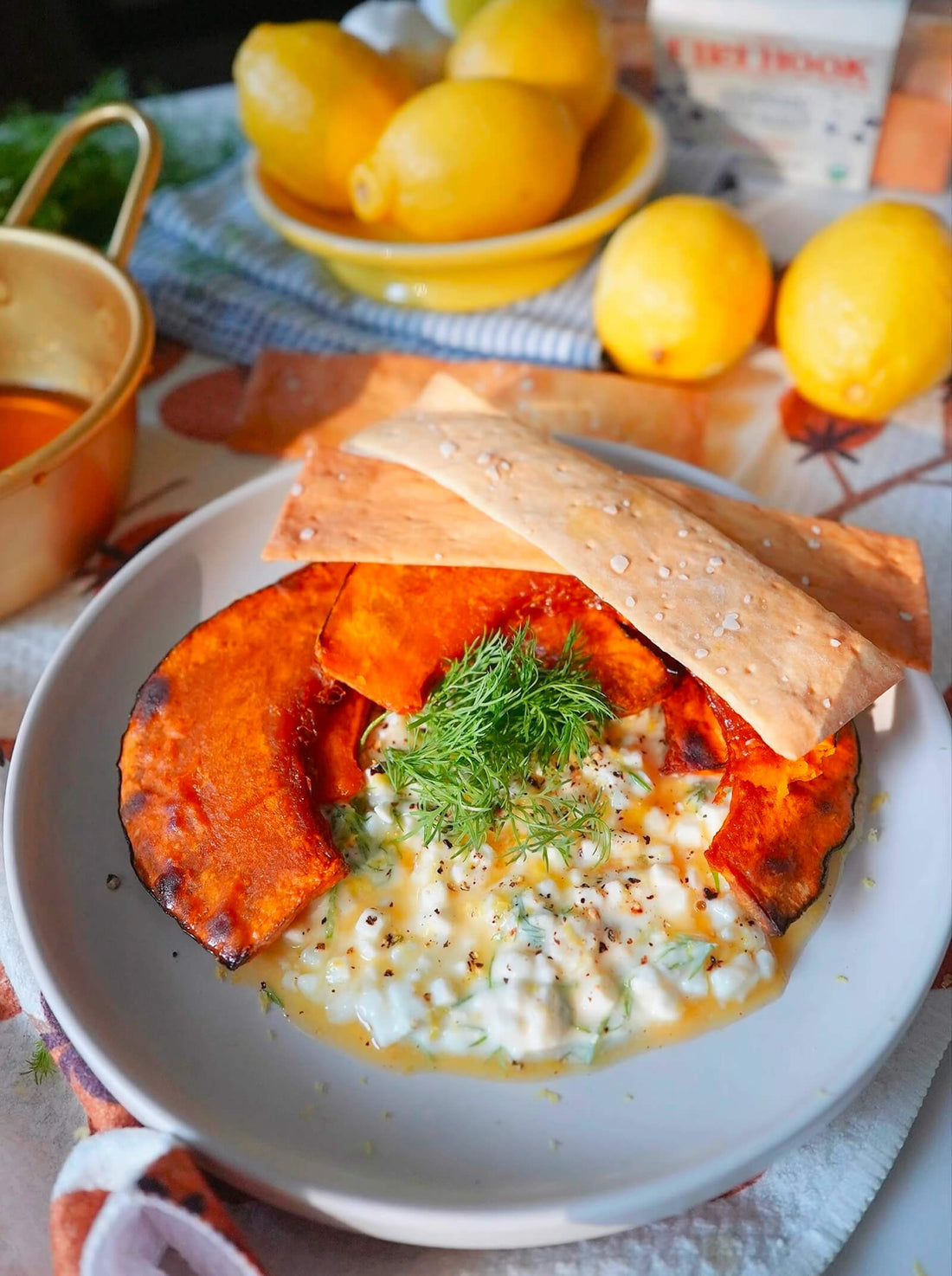 Honey Yuzu Caramelized Kabocha Dip