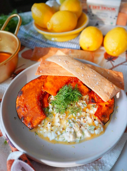 Honey Yuzu Caramelized Kabocha Dip