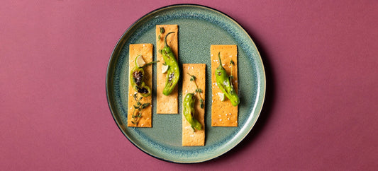 Grilled Shishito with Lime