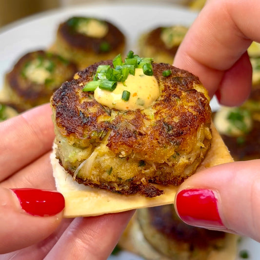 Mini Crab Cake Sliders