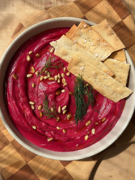 Beet and Butter Bean Dip