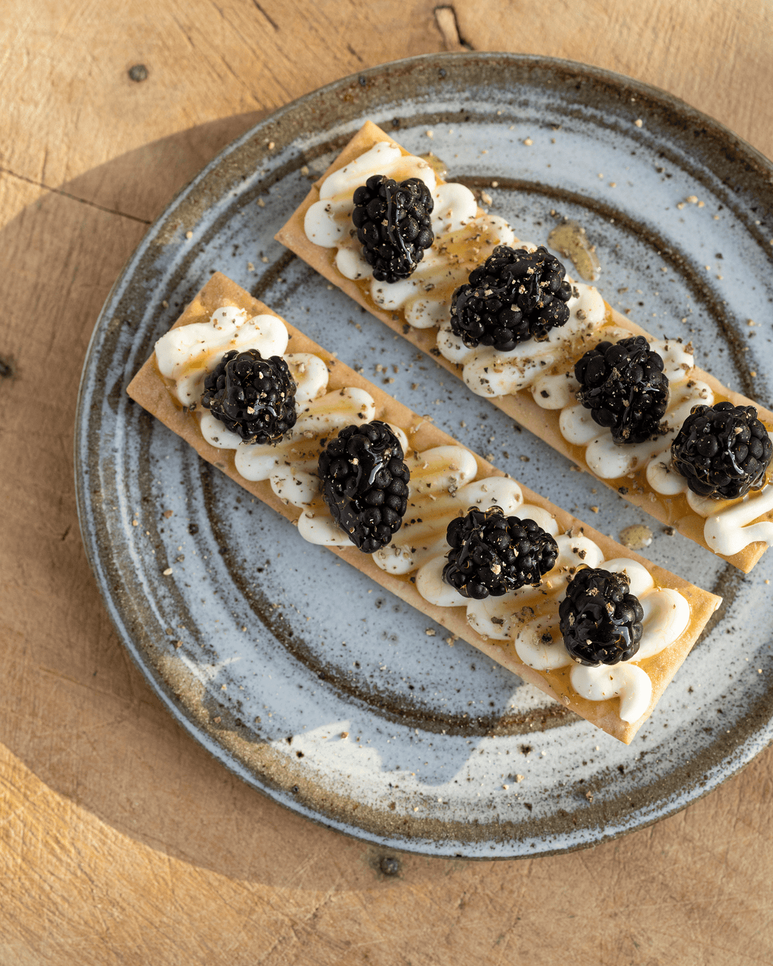 Blackberry Honey Ricotta