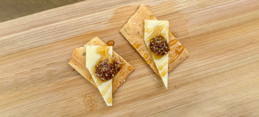 Hot Honey, Mustard and Cheddar