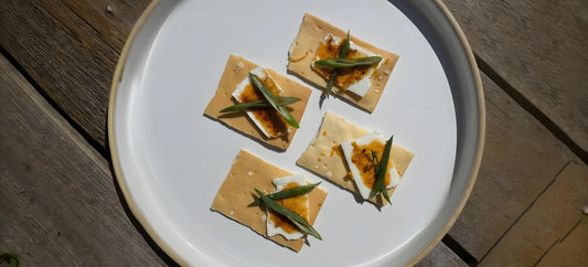 Chili Crisp and Feta with Scallions