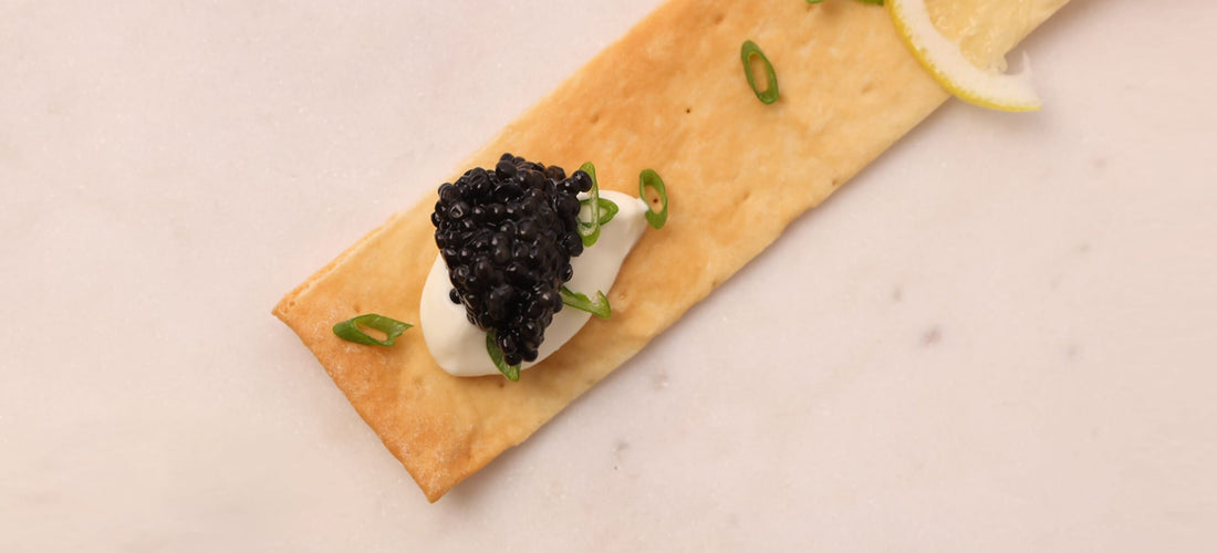 Creme Fraiche and Caviar
