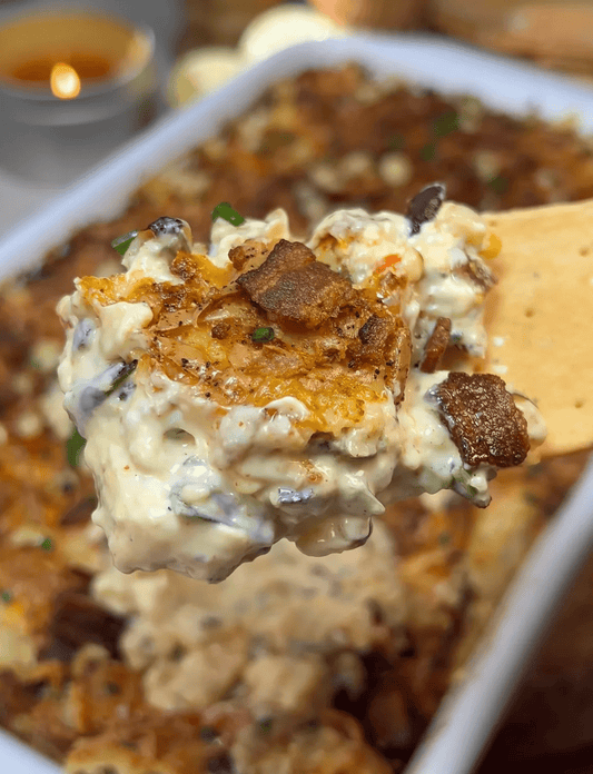 Grilled Corn and Smoked Gouda Bacon Dip