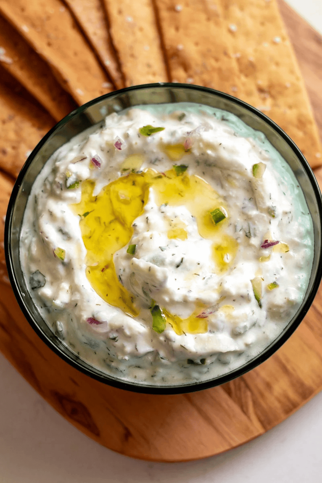 Jalapeno Tzatziki Dip with Feta