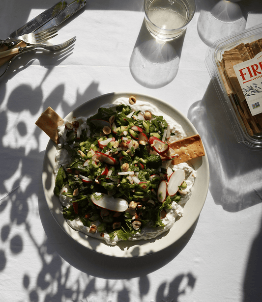 Lemon Radish & Feta Salad