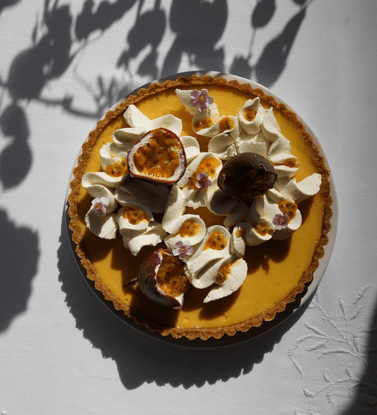 Passion Fruit and Lime Tart